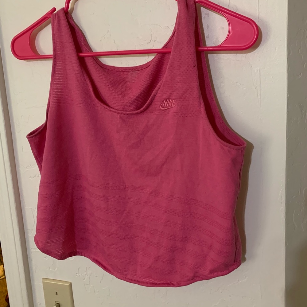 Nike Muscle Tank Crop Top